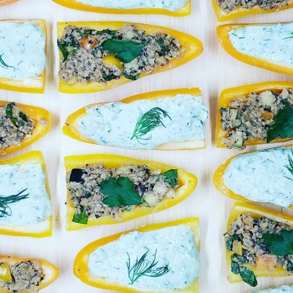 eBookBargainDls's tweet photo. Two Ways Stuffed Sweet Pepper Appetizer &amp; Main Course - Love &amp; Bananas Screening 9.8.18... https://t.co/AkLnRe1dg8