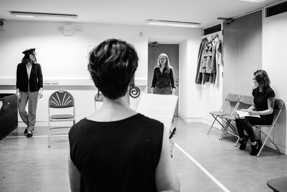 Look forward to getting back in saddle and being reunited with our flash, fresh &amp; fierce females <a href="/iammumra/">Ray Malone</a> @RoxyNL we are coming at you @bloomsburyfest #constanceandKelly. 
Bring on Sunday rehearsals. Thats how serious we are! #sundayfunday