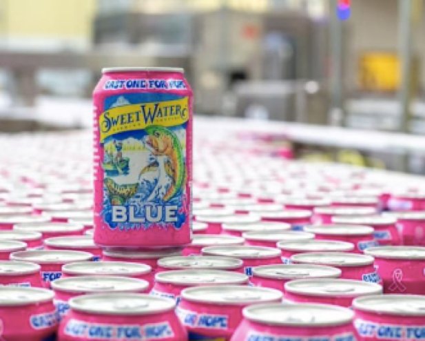 atlbeerbus's tweet photo. Drink up because this month, $1 from every case of @sweetwaterbrew Blue sold will benefit Casting for Recovery, an organization that provides healing outdoor activities for women with breast cancer. Photo by @sweetwaterbrew #atlbreweries #breastcancerawarenessmonth #blueispink https://t.co/lGrMYkVmcA