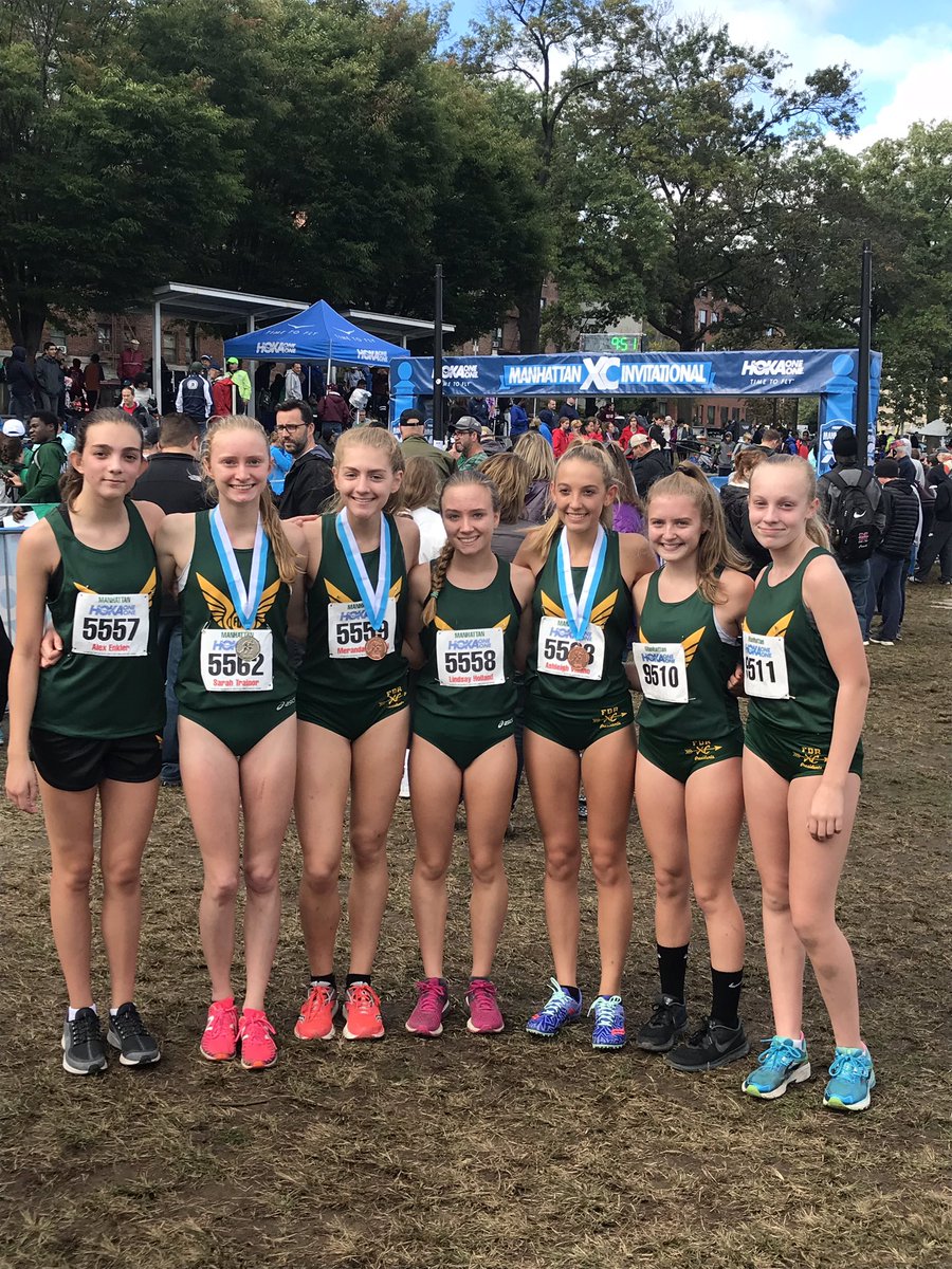 BIG DAY for the team in Manhattan!  The girls finish 8th with 3 medalists and the boys finish 7th with five medalists.  Great work to our runners and there’s much more still to come!  #HardWorkPaysOff #ChampionshipSeason