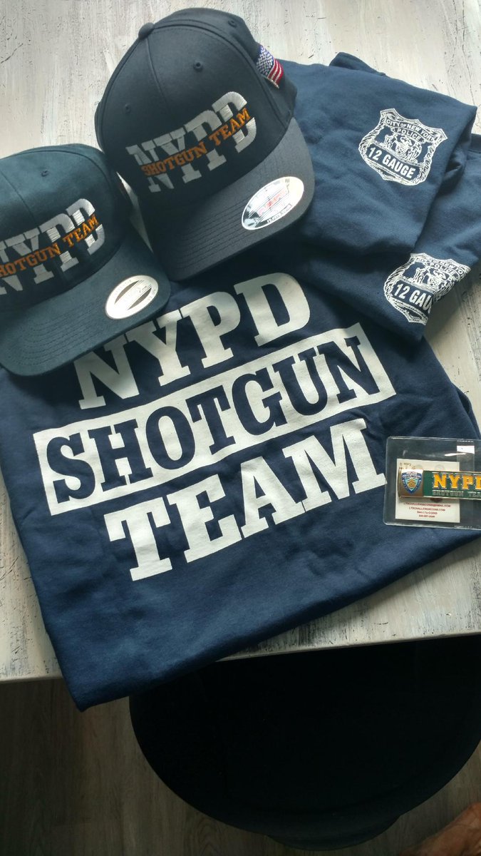 ThinBluLn4Women's tweet photo. WIN a t-shirt, cap, or challenge coin (your choice) donated by @NYPDShotgunteam  One (1) winner randomly chosen.  Must do all 3 things:  
1. Follow us  2. Retweet this  3. Like this or leave positive comment about law enforcement.  @DetJoeLocus @PascoSheriff  @LadiesOfLivePD https://t.co/YpDDFfud4M