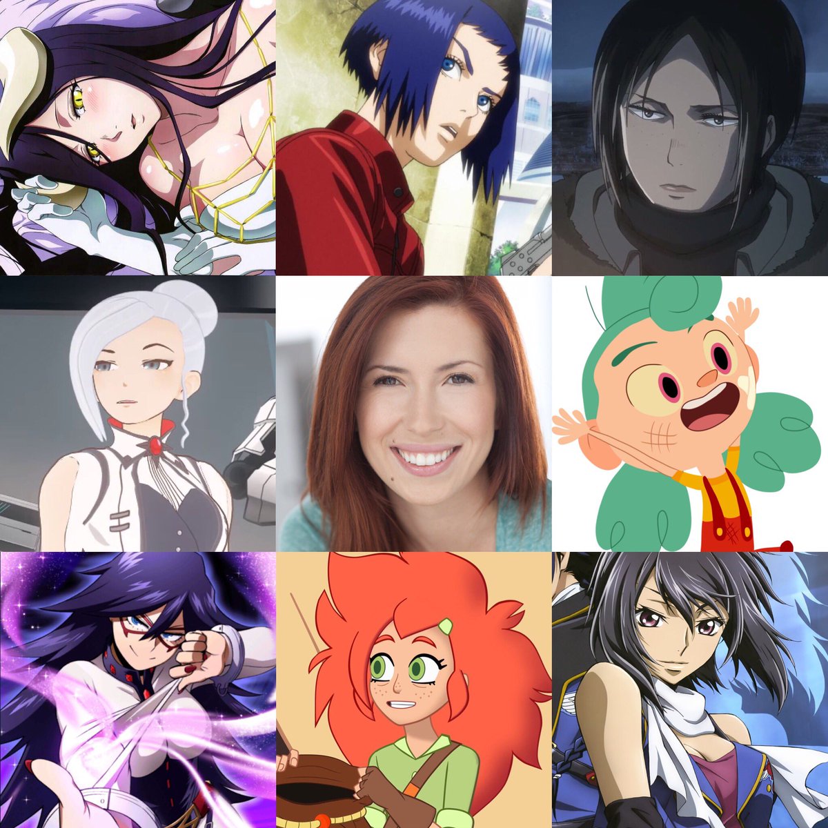 murphybeau69's tweet photo. Happy Birthday @AboutElizabethM !!! 🎁🎂🎉🎊 #Overlord #GhostInTheShellArise #AttackOnTitan #RWBY #CampCamp #MyHeroAcademia #NomadOfNowhere #CodeGeassAkitoTheExiled https://t.co/GF67TmgeUR