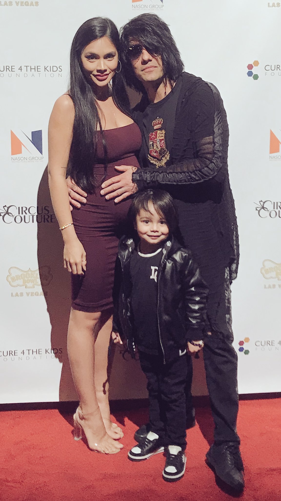 Criss angel family