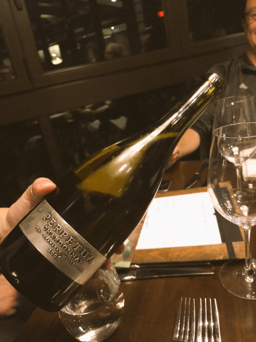 TheSpitter's tweet photo. The sign of a great wine is the ability to age. Can’t say enough about how well this bottle of John Simes @MissionHillWine showed 12 years down the track. #cellaraged #chardonnay #bcwinechat #tastedlastnight https://t.co/slIy9zhPP3