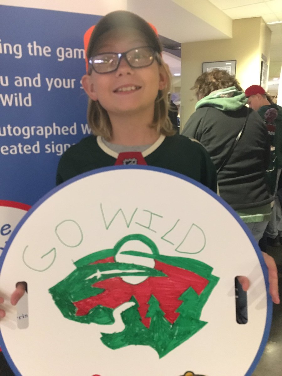 rau_life's tweet photo. Getting ready to go #mnwild with #BMOWild https://t.co/28VVSoHURY