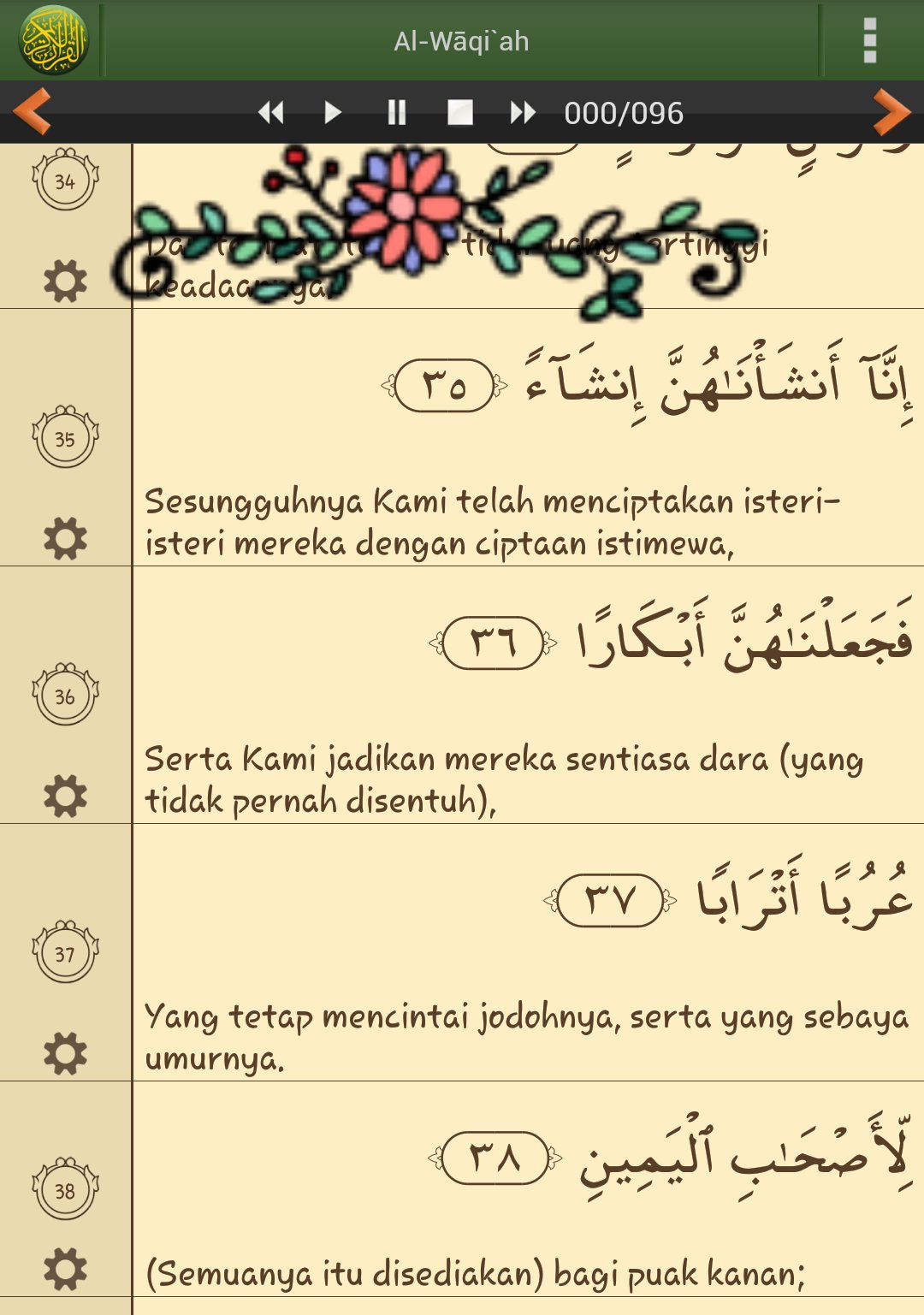 Download 91+ Contoh Surat Surat Al Waqiah Ayat 35-38 Gratis Terbaru
