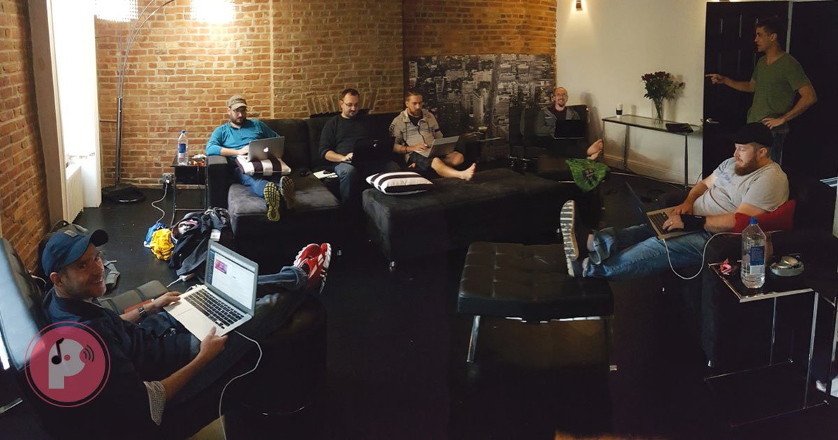 PeerTracks's tweet photo. We spent the entire day locked up in the living room doing a huge recap of the 5 previous days. We went over all topics, who we met at Mondo, @PeerTracks @TheSOUNDAC #PeerTracks #SOUNDAC #BUIDL #freemusicstreaming #trulysupportmusic #transparentMusic https://t.co/NHX1A2JqB4 https://t.co/Cj6hHZP1Te