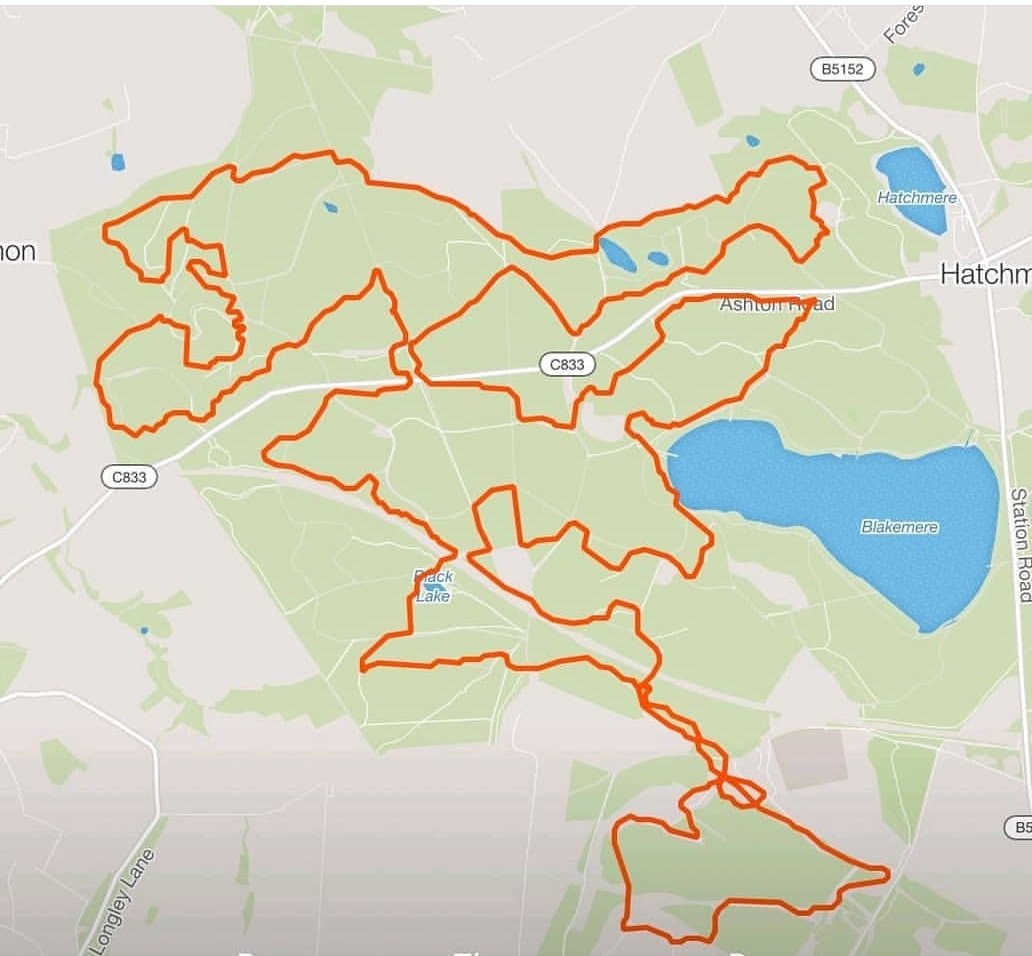 Fazza007's tweet photo. 13 miles of forestry, mud, rain and bogs. #hellrunner #hellupnorth impressive route, never repeating the same route https://t.co/9nSvdE0z0i