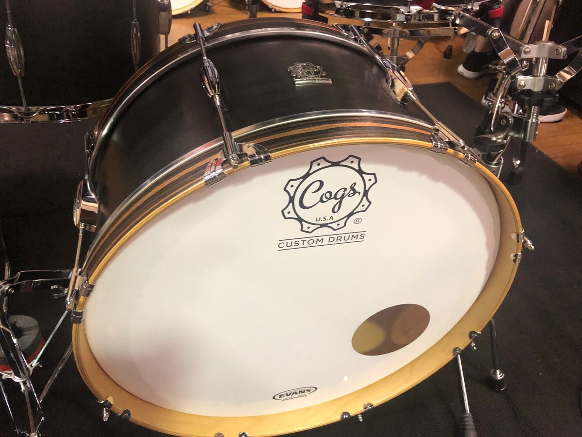 drummagrocks's tweet photo. Objects of desire #Cogsdrums shallow kick at #Hollywooddrumshow https://t.co/JCGwrBwWaI