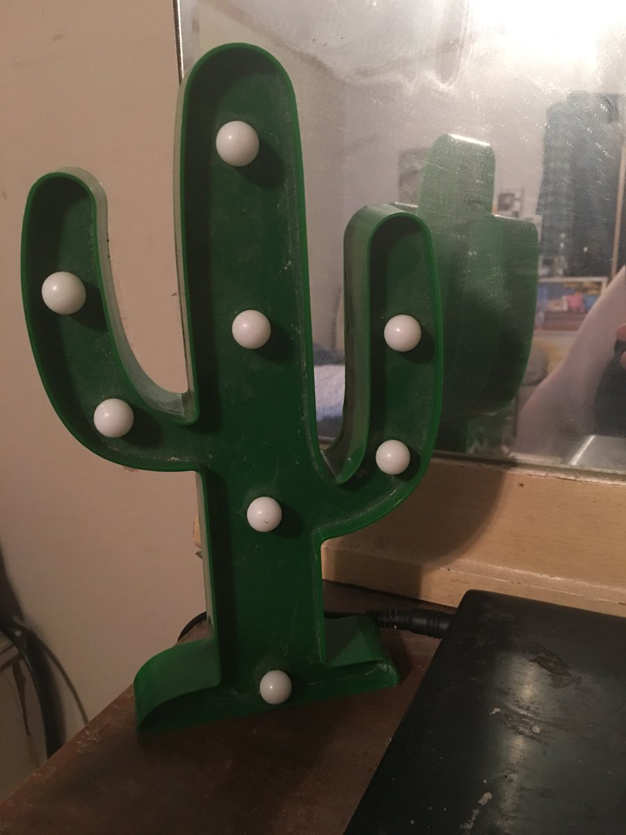 I love my cactus light! It’s perfect on my (dusty) vanity! LOL

#ProductPic
#GGAmbassador 
@RealGamerGreen