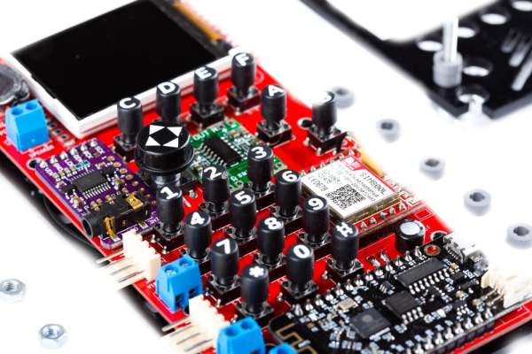 NicoleCheaven's tweet photo. Make your own phone with MakerPhone (some soldering required) https://t.co/hfJOdYTKIg https://t.co/MedEycOz5l