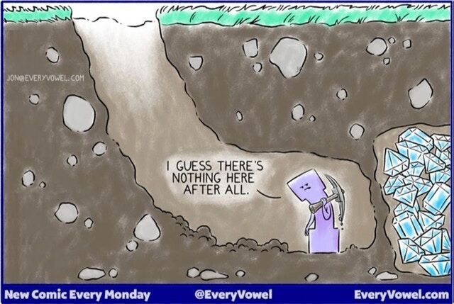 And this is why you should always keep going when it comes to your goals. Via @EveryVowel