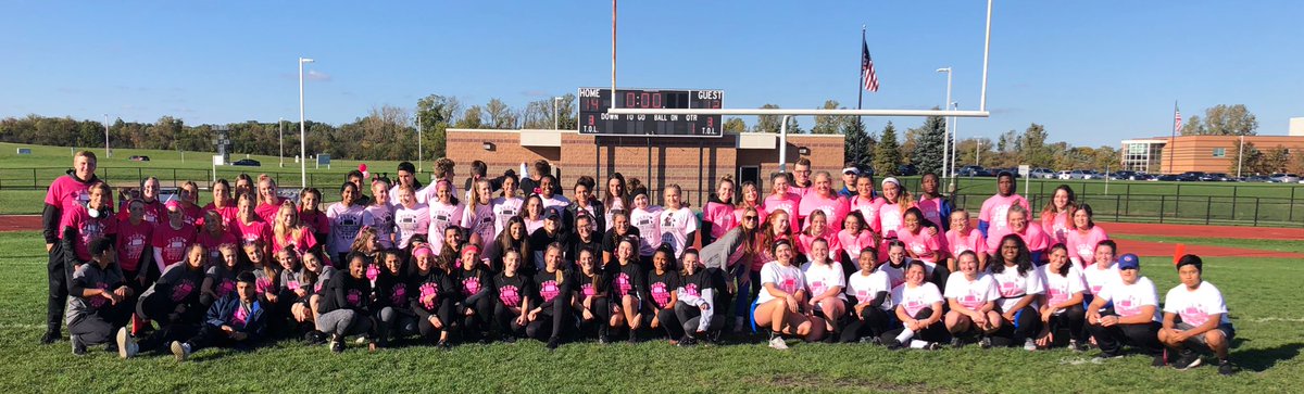 THANK YOU TO 120+ PLAYERS AND COACHES WHO PARTICIPATED IN THE FIRST ANNUAL REBIRTH OF PCEP POWDERPUFF!!💓🏈🎀