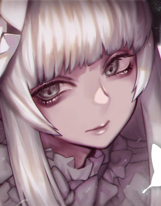 プラスチックの心で何を見るか
描きました～～! 