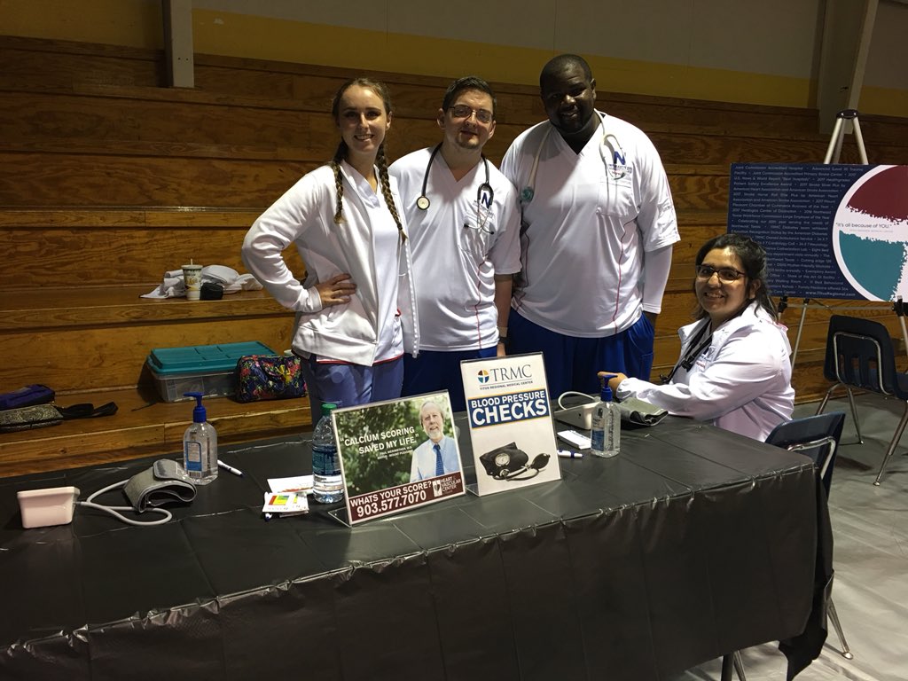 NTCCWorkforce's tweet photo. .@ntcceagles supporting the @HartsBluffISD Bulldogs at the Harts Bluff Health Fair and Fall Festival. https://t.co/vjm4rcKqJm