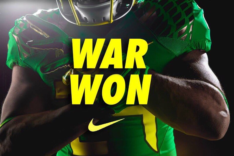 Down go the huskies! GO DUCKS!