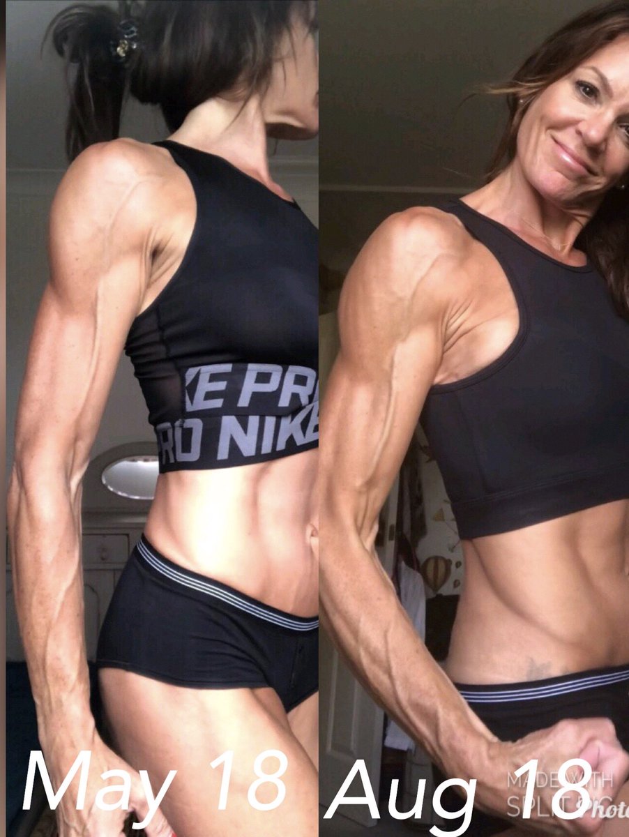 💪🏻💪🏻 Progress ~ Progress (2 month gains) under the careful watch of nutrition &amp; fitness coach @PLTransformations #girlscanopenjamjars #gains #fitgirls
