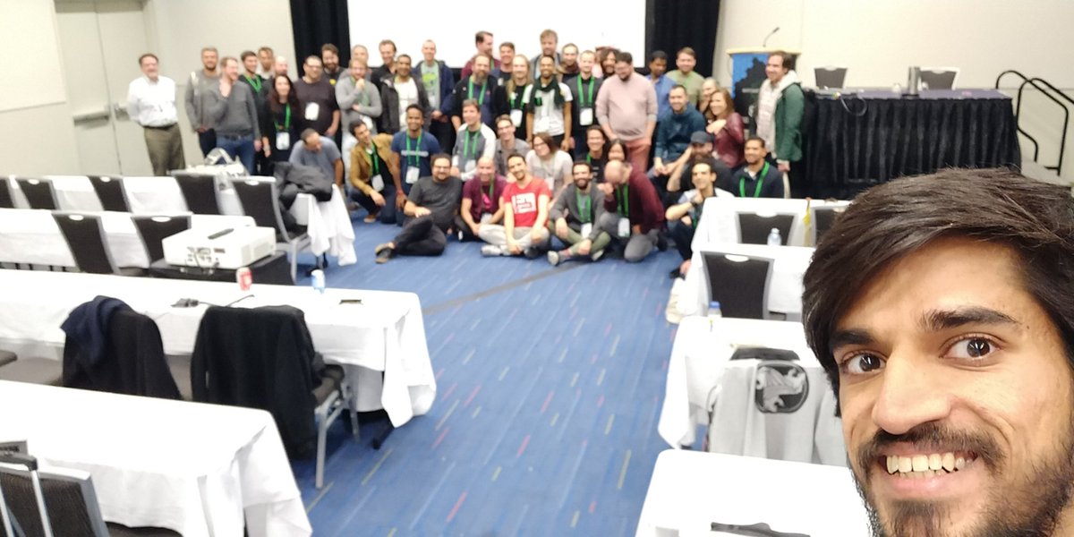 WaleedAshraf01's tweet image. And so it ends up. One of the best developer event #NodeJSInteractive . @nodejs