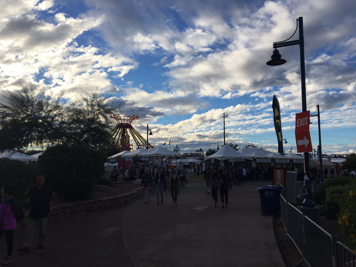 TempePolice's tweet photo. #Oktoberfest2018 is underway at #Tempe Beach Park. The skies have cleared! #CelebrateResponsibly
#FallWeatherFinally https://t.co/VLSmLIbceG