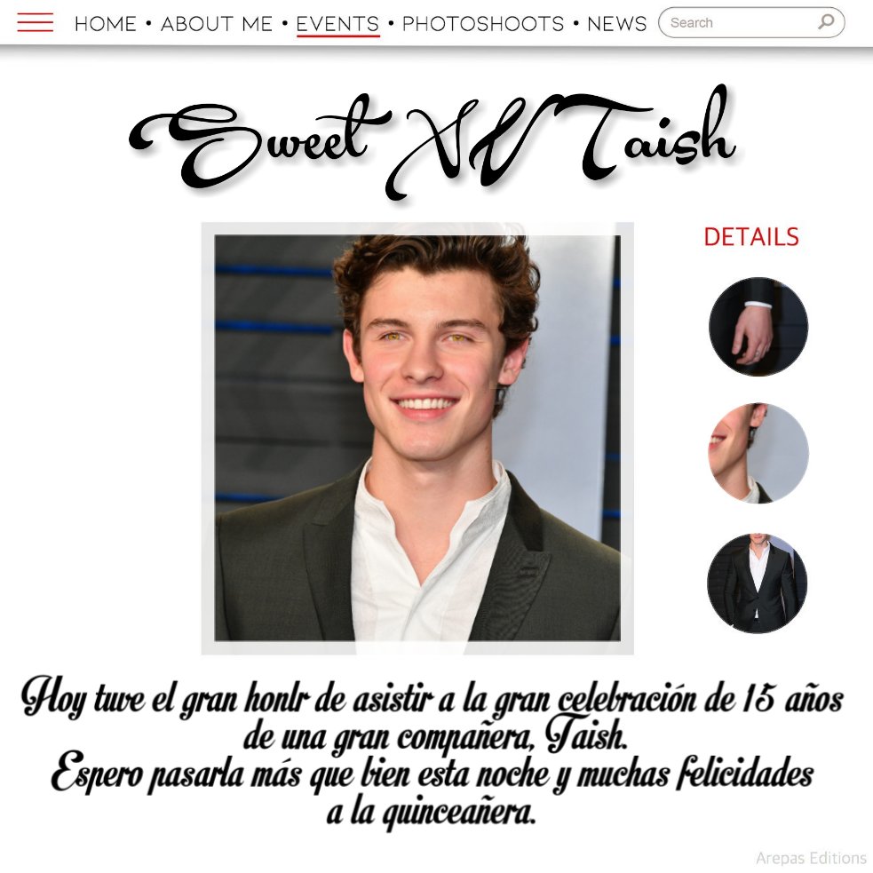 13OCT18: #SweetXvTaish 

Muchísimas felicidades para ti, princesa. Espero que todo salga tal y como lo planeaste. Estás más que hermosa, disfruta!
A ponerse pedo se ha dicho, señores.