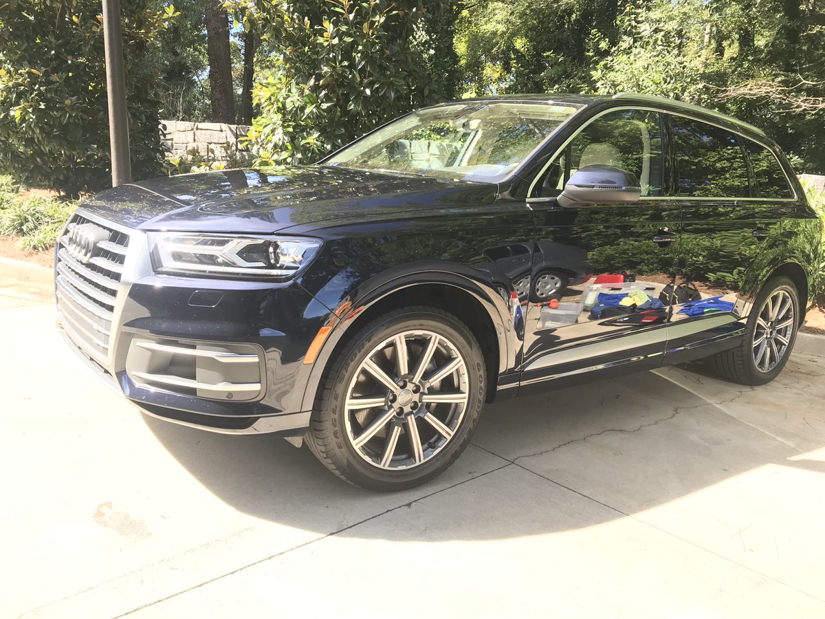Great day of #detailing in #atlanta - #lexus #bmw #savethemanuals #audi #audiq7 #atl #buckhead
