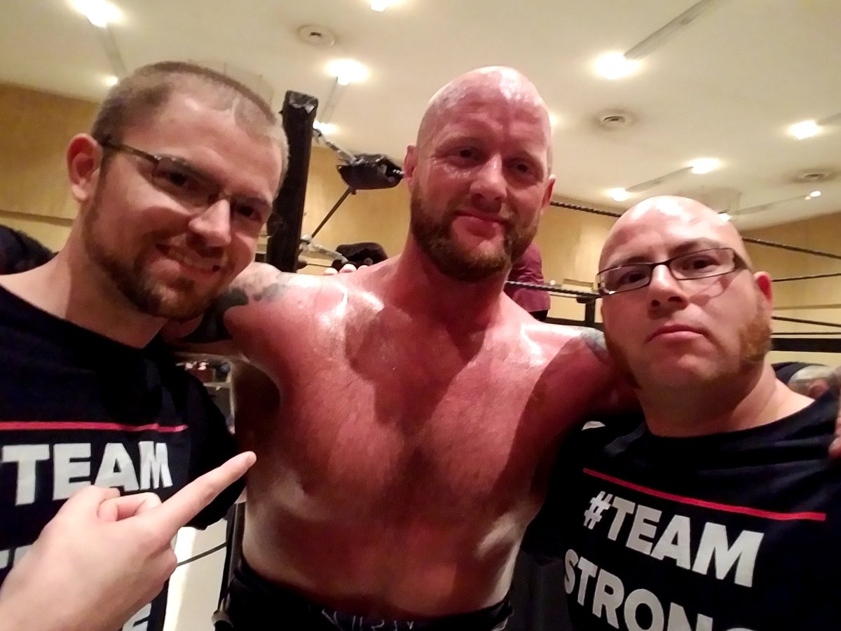 ringsidechops's tweet photo. Yeah bud. #TeamStrongStyle in full force tonight. https://t.co/WatTlcTh8b