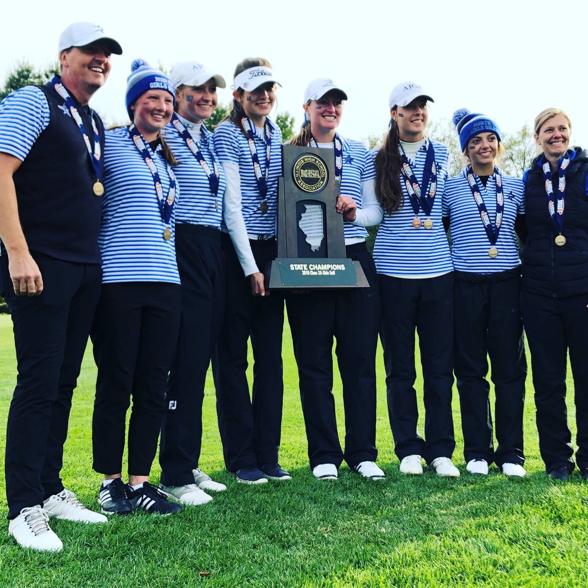 IHSA State (@ihsastate) on Twitter photo ⛳️ Congratulations to the <a href="/IHSAState/">IHSA State</a> champions crowned today in Girls #Golf
🏌️♀️ Class 1⃣A: Bloomington Central Catholic
🏌️♀️ Class 2⃣A: St. Charles North
#IHSA ⛳️ Congratulations to the <a href="/IHSAState/">IHSA State</a> champions crowned today in Girls #Golf
🏌️♀️ Class 1⃣A: Bloomington Central Catholic
🏌️♀️ Class 2⃣A: St. Charles North
#IHSA