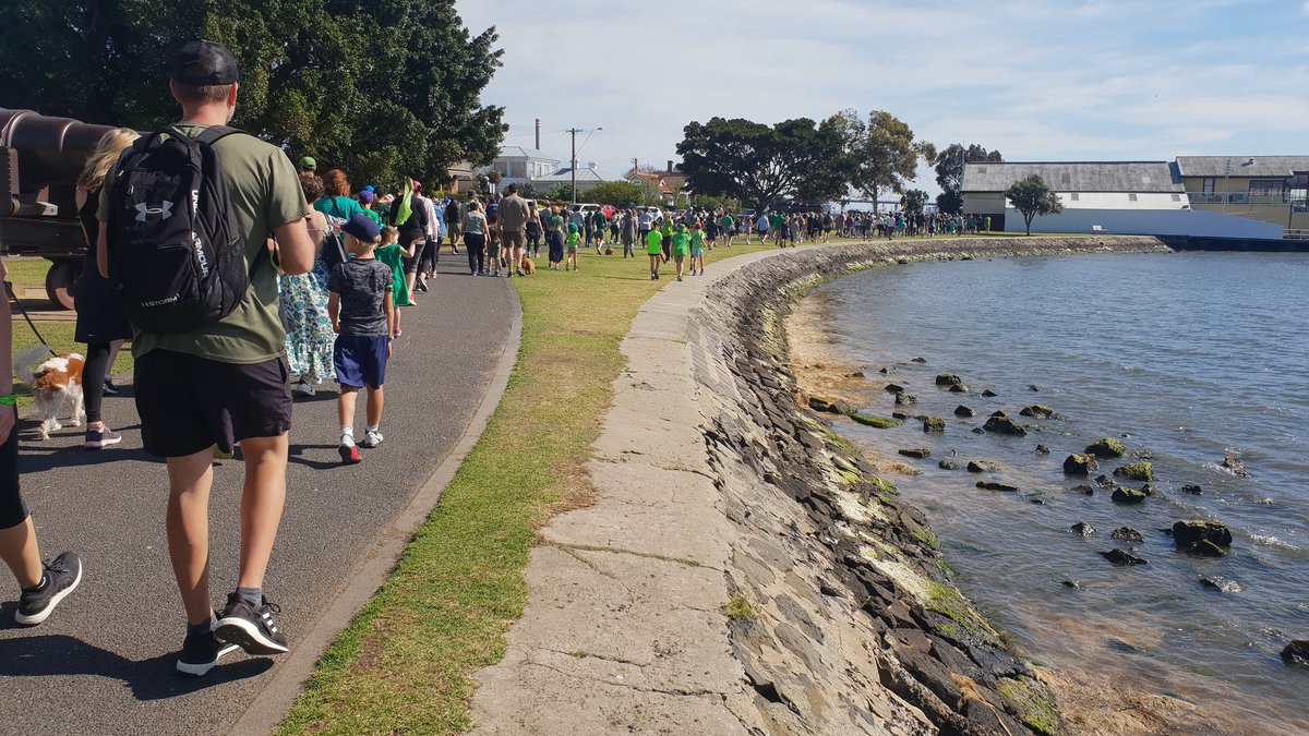 FlynnsWalk's tweet photo. A beautiful day for the 'Walk A Mile In My Shoes' mental health awareness walk in Williamstown today. These events are what keep the conversation around mental health going every day, which is so important. #wamims #ruok #mentalhealth #MentalHealthWeek https://t.co/tP1Ca8zRQn