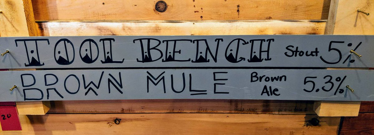 Yes! Back on tap: Tool Bench and Brown Mule. #Lawtonmi #Mibeer #ontap #drinkmibeer