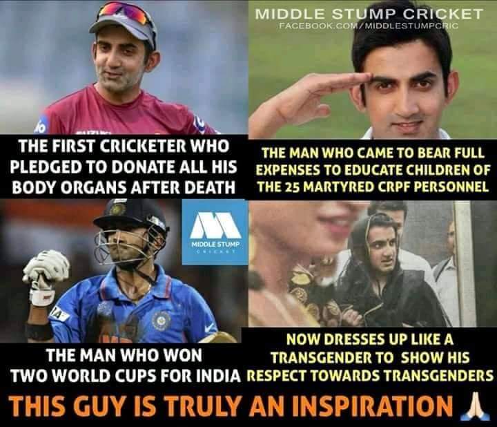 Happy Birthday Legend Gautam Gambhir......
    Wish u a Happy future ahead.. 