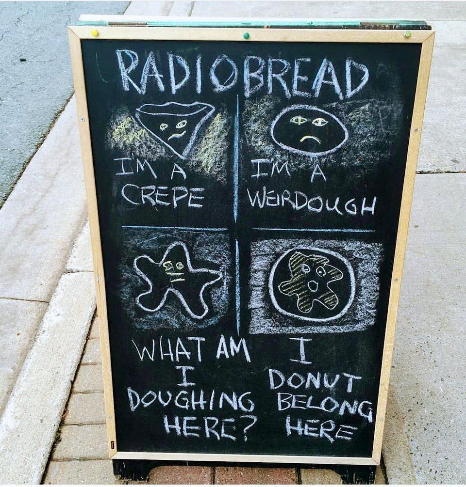 Bread puns are bready bread.