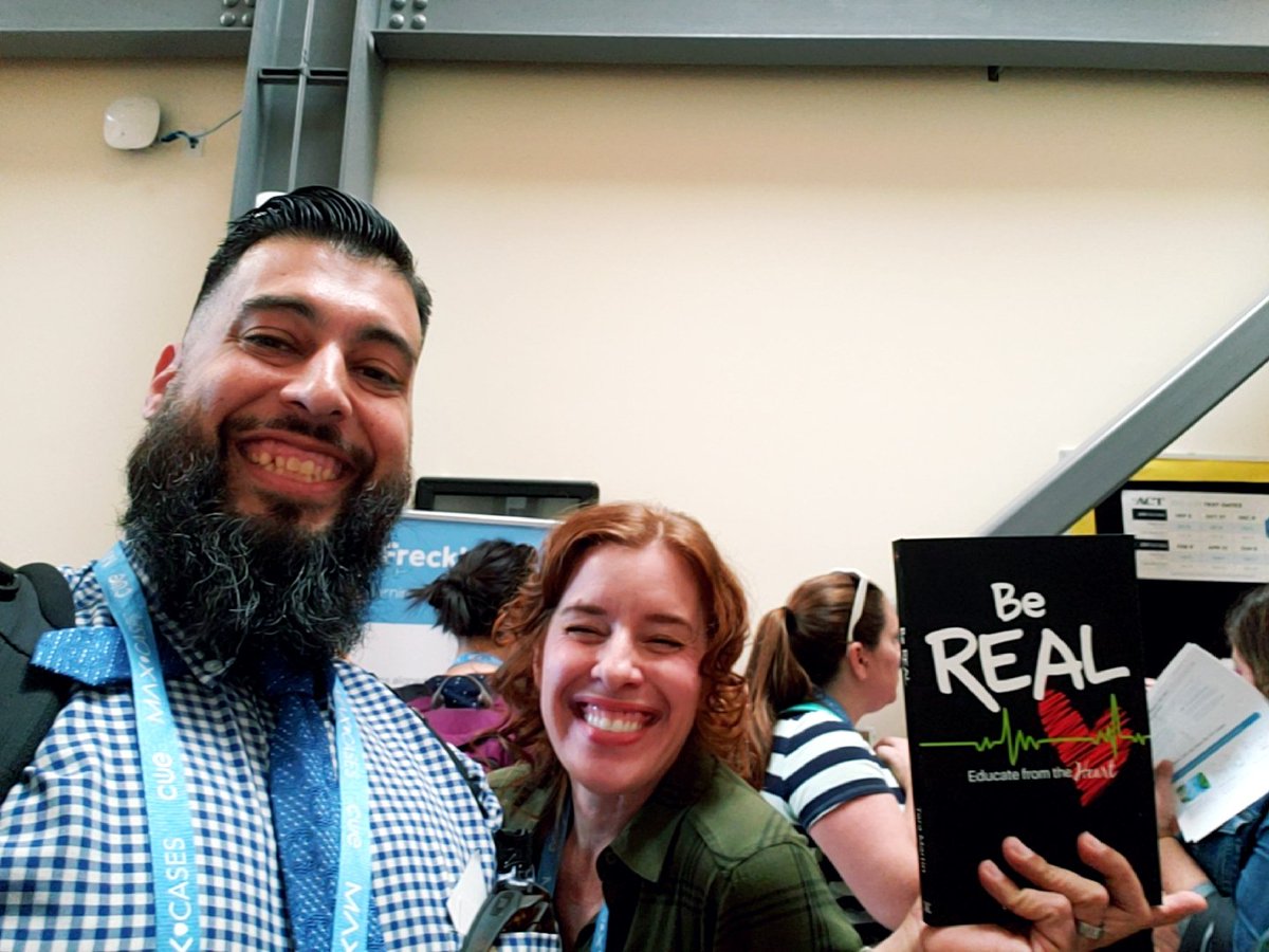 MrNunesteach's tweet photo. Way to #bereal @TaraMartinEDU! I appreciate your accessibility, kindness, and ever growing heart-- you inspire me to be more, and to be #Cannonballin toward #studentsuccess! Follow this #DbcBooth #DBC author, she has an afternoon session at #FallCUE tomorrow! https://t.co/PwpWatYGMc