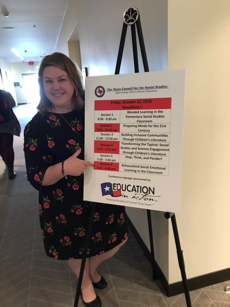 HeatherRSolis's tweet image. It was such an honor sharing my passion for social-emotional learning with other. #TXCSS2018 @SommerVarljen #SEL
