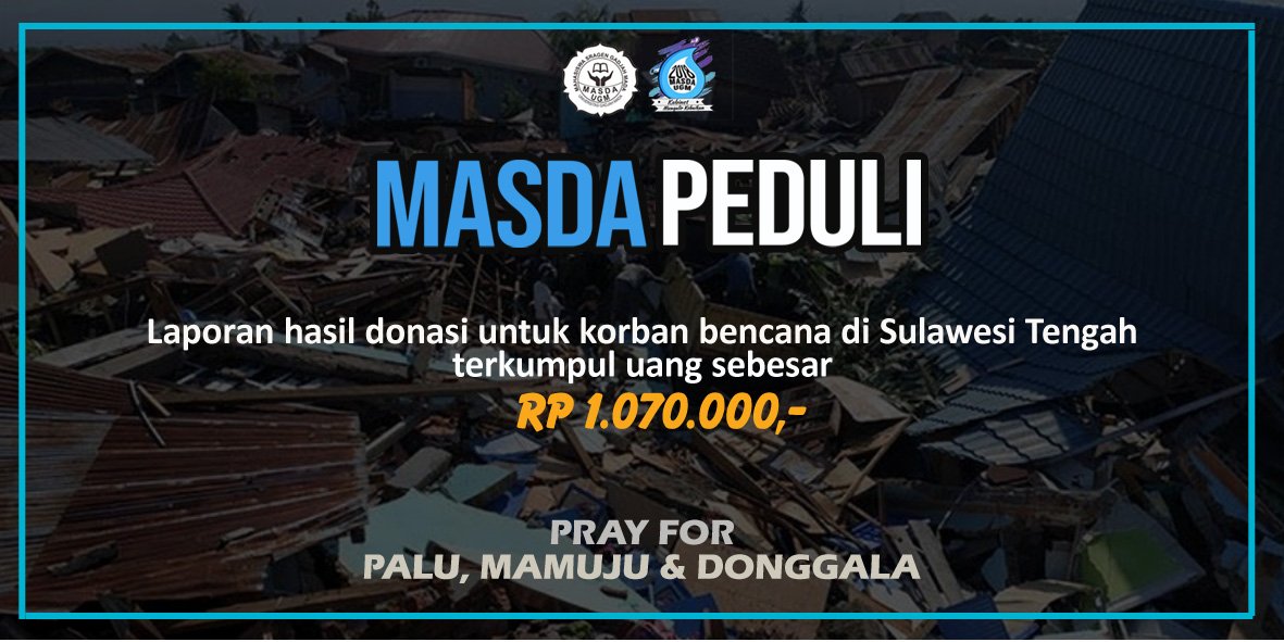 masdaugm's tweet photo. Donasi untuk Palu, Mamuju dan Donggala MASDA menyalurkan melalui melalui ACT Yogyakarta.

Semoga bermanfaat bagi mereka. Terimakasih kepada semua donatur, semoga dibalas oleh Allah SWT.

#MASDAPEDULI
#MASDAMENGAYOMI
#MengalirKebaikan
#MenujuMuaraKebermanfaatan https://t.co/agBeoN4ajV