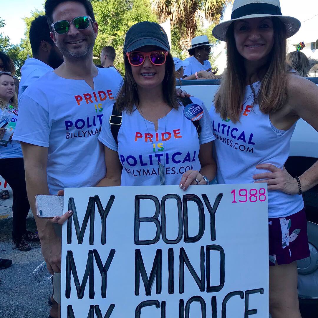 bmorepitbull's tweet photo. The Billy Manes Society at Orlando Pride: Pride is political. #orlando #comeoutwithpride #bethebilly https://t.co/0s5bPW5aRd