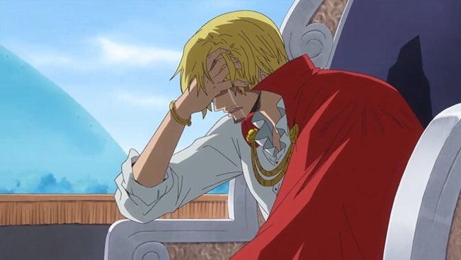 dee on X: reminder that sanji cried like five billion times in