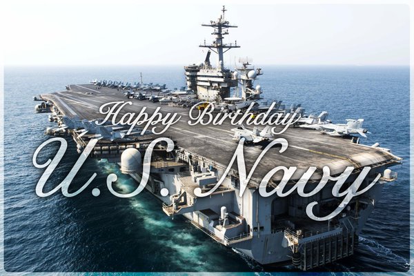 In honor of the United States Navy's 243rd birthday, thank a sailor for their service.  Then dive into your #9PMRoutine.  #NAVYBirthday