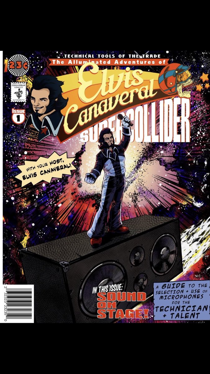 messiahcomplex's tweet photo. Got $1.23? Then #learn how to use a #Microphone from Elvis Canaveral’s #Sound On #Stage. A 23 page #digital #comic about The Selection and Use Of Microphones for #Onstage #Presentations for both #Technicians and #Talent (That’s you). Will improve your #speaking and #Karaoke! 🕺 https://t.co/BVqtGJi2Fw
