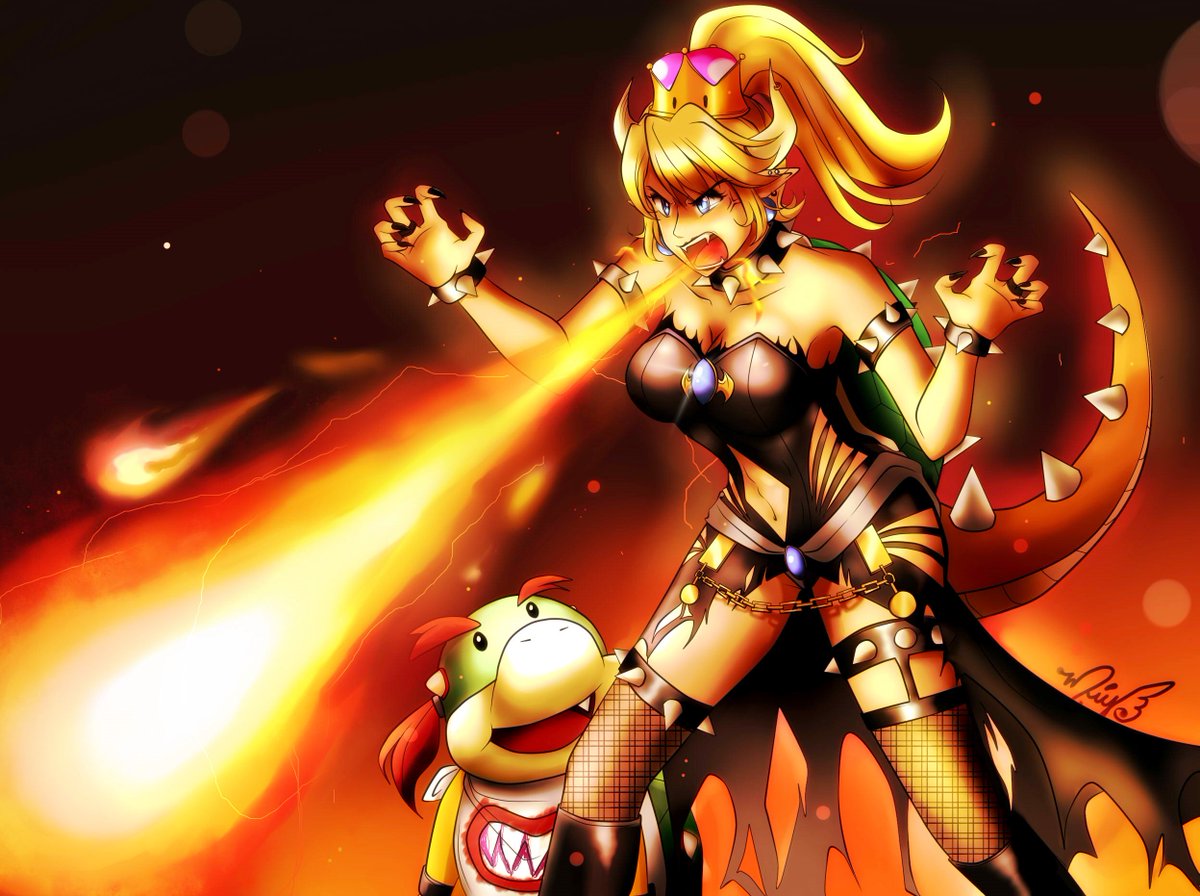 #bowserjr. #bowsette. #bowser. 