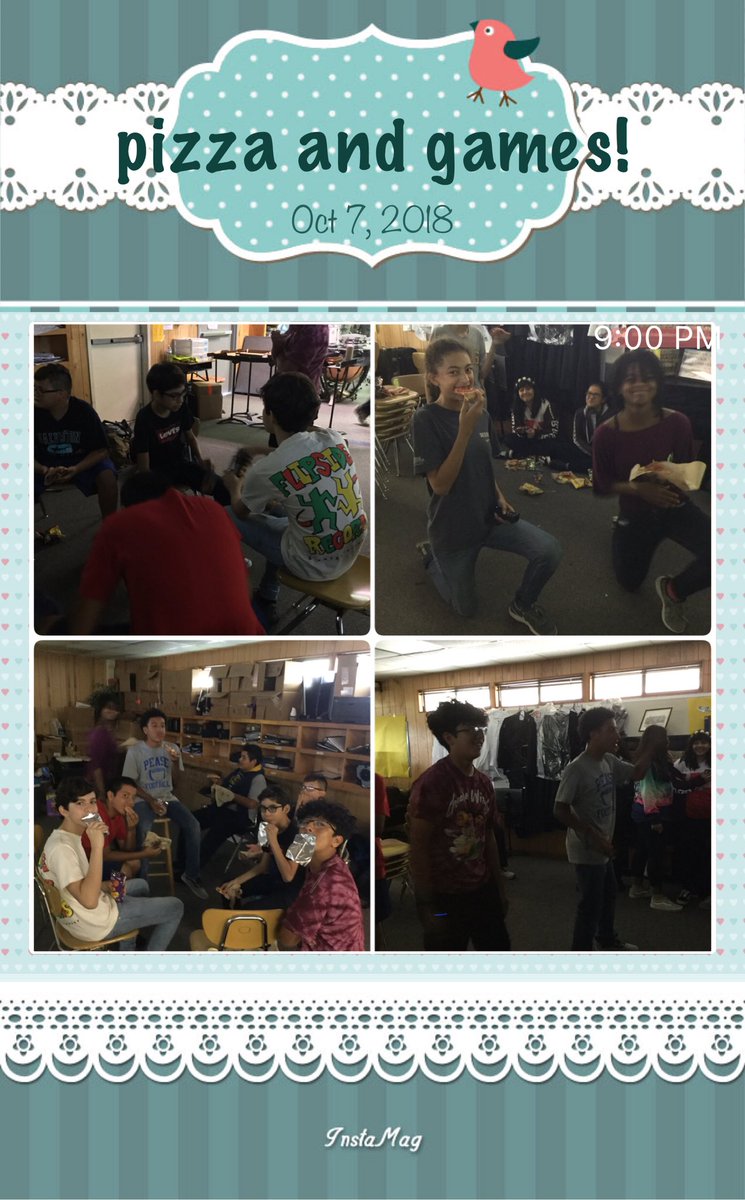 Students showing dedication to being a musician and best reward is Every kid’s favorite food, pizza!
<a href="/NISDPease/">Pease Middle School</a> <a href="/NISDPease/">Pease Middle School</a>