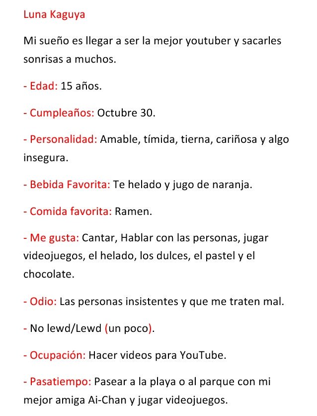 MashuShielder's tweet photo. H..hola soy Kaguya. Aquí les dejo info sobre mi espero los respeten y acepto solo amigos 

[No acepto ni envio nudes y toda la información de mi personaje gran parte la invente yo y esa info es del pj no de usser]

Ayudenme con un 🔁 y ❤ para conseguir amigos https://t.co/285yyEfzRd