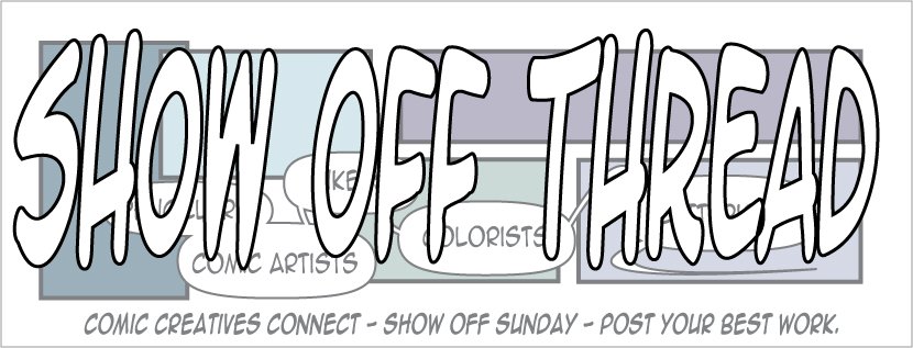 BlankBoxComics's tweet photo. In my FB Group we run a Show Off Sunday thread - I thought I'd do the same here. Post any comic art (writing, lettering, color, ink or pencils) so others can see it. Join the group if you'd like but not compulsory #comics #showoffsunday #comicpros https://t.co/RPN7pQsHlu https://t.co/FFcNlcRV6R