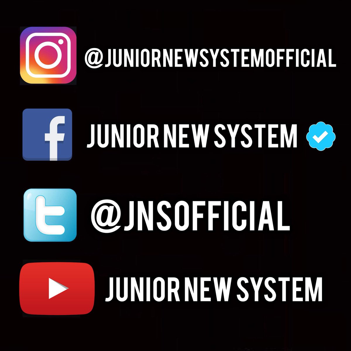JUNIOR NEW SYSTEM OFFICIAL (@JNSOfficial) / Posts / X