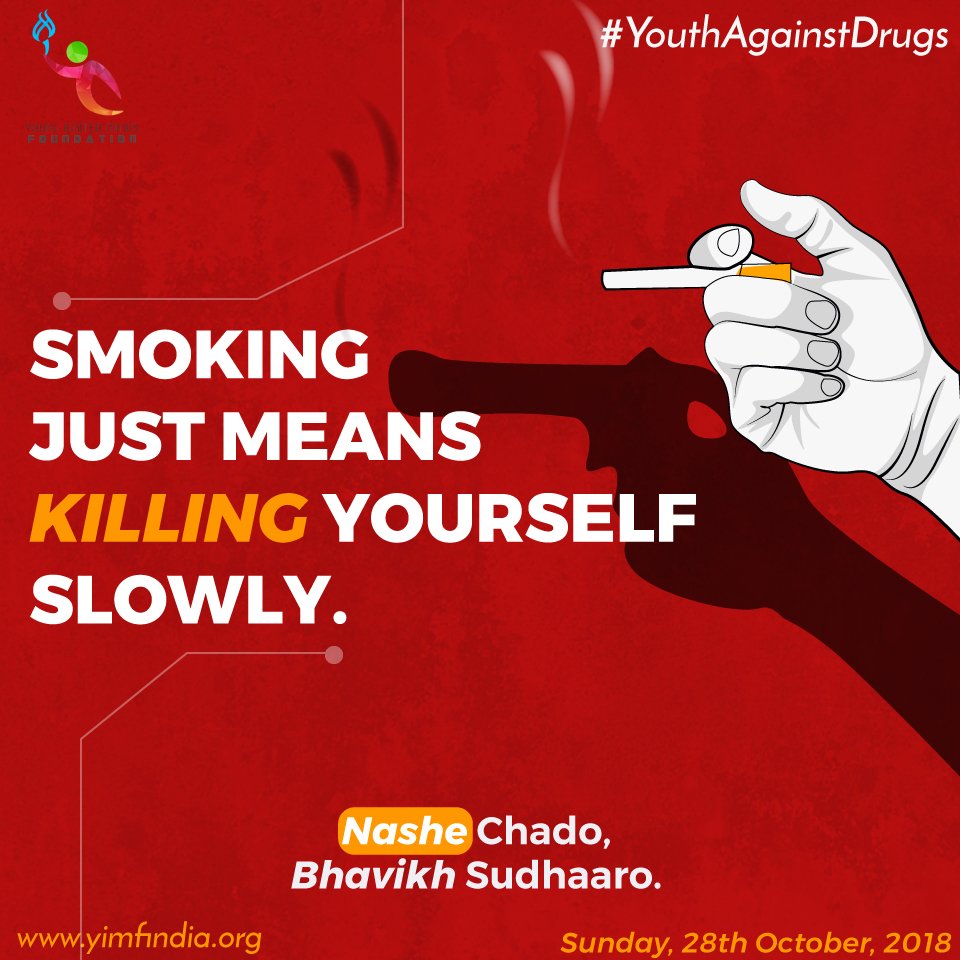 YIMFindia's tweet photo. Join Us - https://t.co/Dbon8X6X2d
.
#YIMF #YouthAgainstDrugs #YimfIndia
#KarHarMaidanFateh
#NasheChadoBhavikhSudhaaro https://t.co/NhNZl6W150