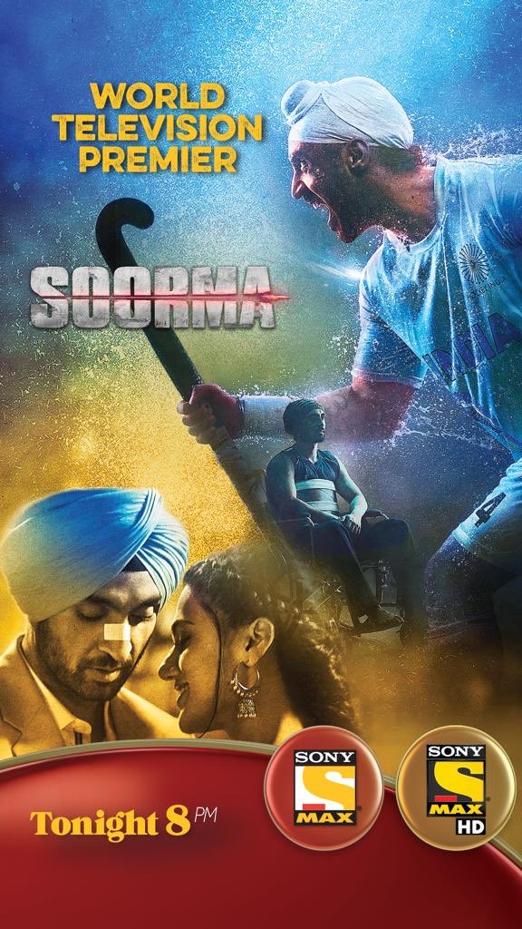 Mushkilon se harna ya unhe apni takat banana? Zindagi ke iss khel mein, kaunsi baazi chuni Sandeep Singh ne? Watch me play the role of Sandeep Singh in #SoormaOnSonyMAX tonight at 8 PM. <a href="/SonyMAX/">Sony MAX</a>