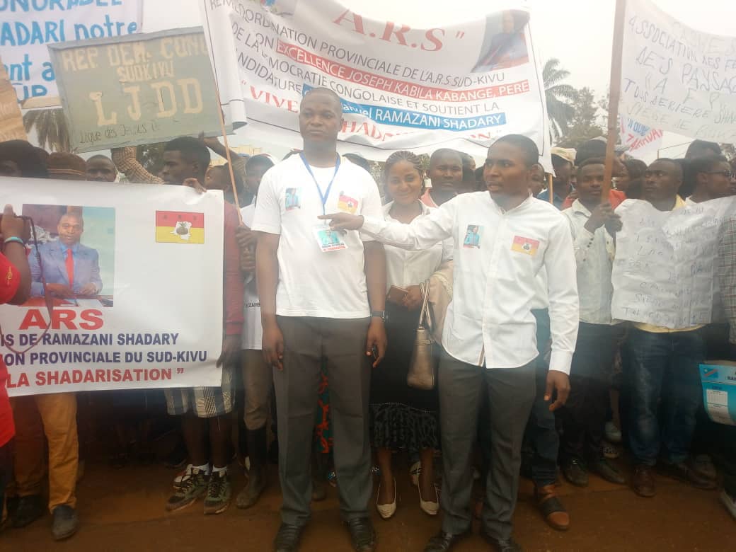 LShadary's tweet photo. #La marche de soutien #l'honorable Emmanuel #ramazani #shadary ARS #SudKivufrappe encore 💪 https://t.co/c6ZvdceN7L