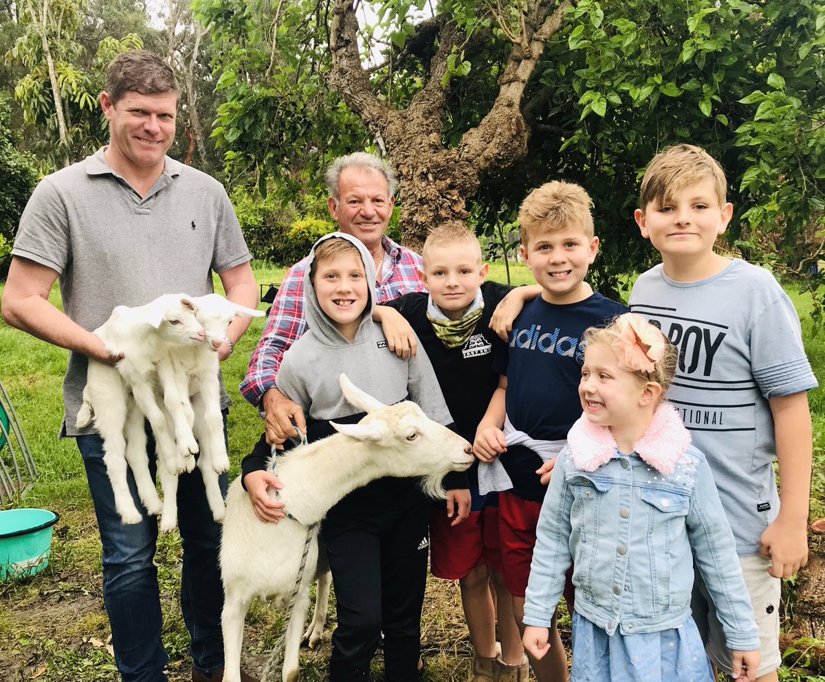 ascornwell1's tweet photo. BIRTH NOTICE:
Jilly would like to announce the birth of her baby boys Maudy and Steve. Mum and kids doing well @CardiffVet @bondivet @RSPCANSW @KotaraGoat https://t.co/s0etR041K1
