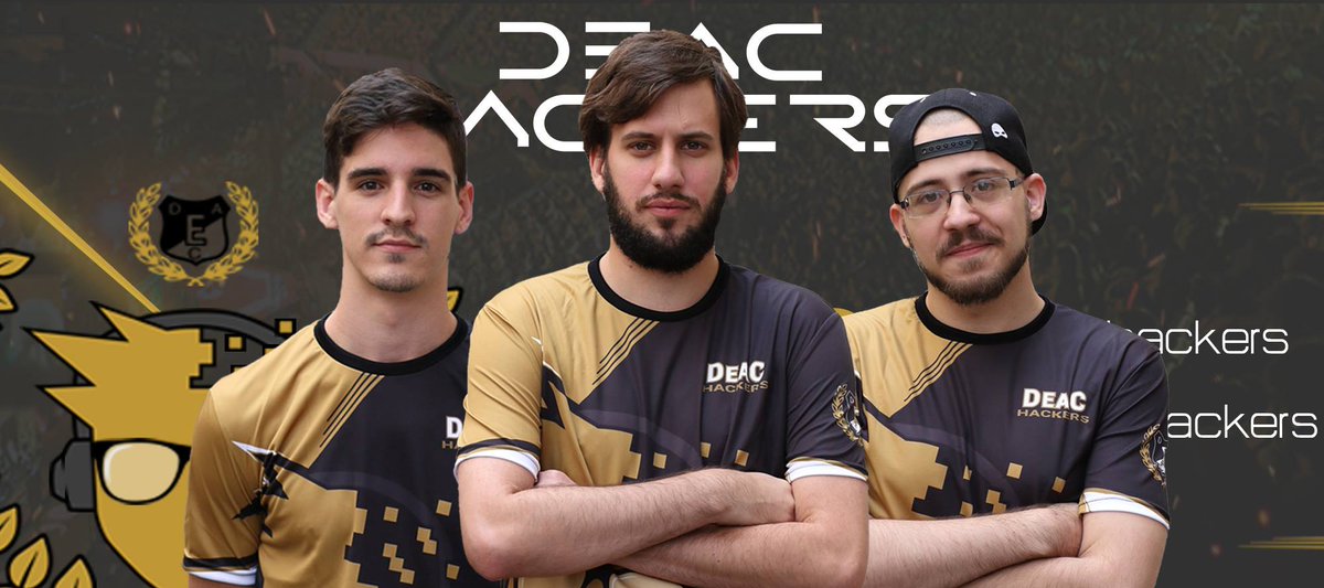 Ma délután 14.00-tól Hearthstone játékosaink folytatják menetelésüket a Magyar Nemzeti E-sport Bajnokság playoffjában. Hajrá <a href="/CheeseHeadHS/">Németh Ádám</a>, <a href="/DiazHearthstone/">Tóth Norbert</a> és iBuci! Hajrá DEAC!
Az összecsapásokat élőben követhetitek: twitch.tv/esporthuhs
Infó: play.eslgaming.com/hearthstone/eu…