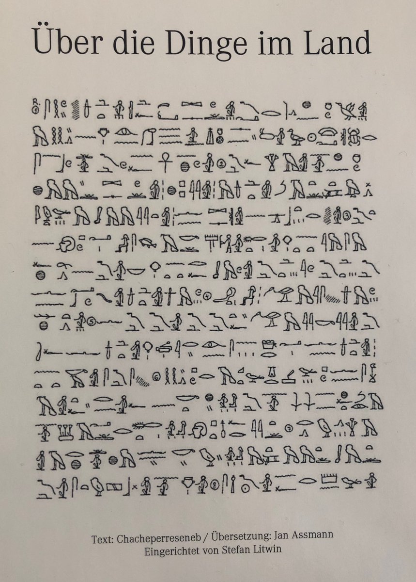 Alle ist schon gesagt: „Die Gerechtigkeit ist hinausgeworfen. Das Unrecht sitzt im Ratssaal. Die Feindseligkeit wird auch morgen nicht vergangen sein. Niemand ist frei von Verbrechen. Alle begehen es“ (ägypt. Hieroglyphentext, Übers. Jan Assmann #Friedenspreis)