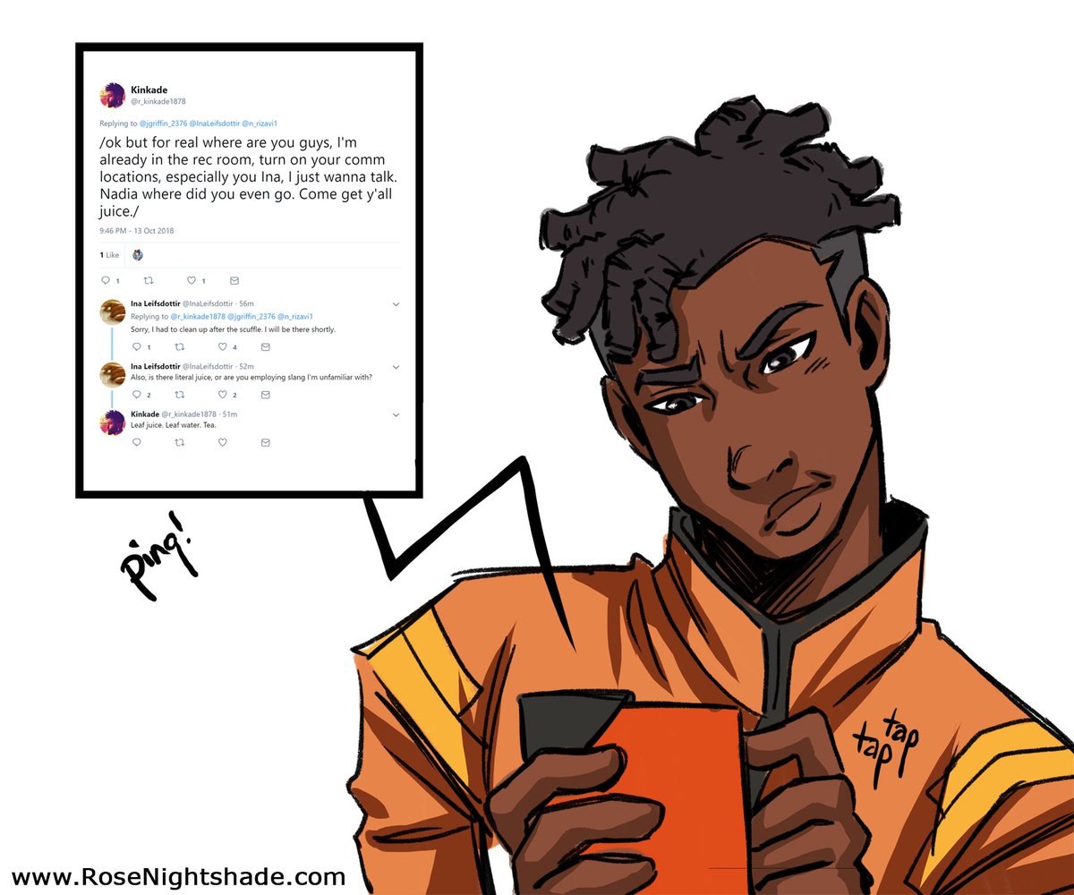 RoseNightshade's tweet photo. The VLD RP/ #PaladinPositivity / #pilotpositivity people were being really cute tonight. XD Was in a sketchy mood so I did some quick fanart. (Plus I've never drawn Kinkade before and I freakin ADORE Kinkade 💞 ) #VoltronLegendaryDefender #MFEPilot https://t.co/LAfTFPGutl
